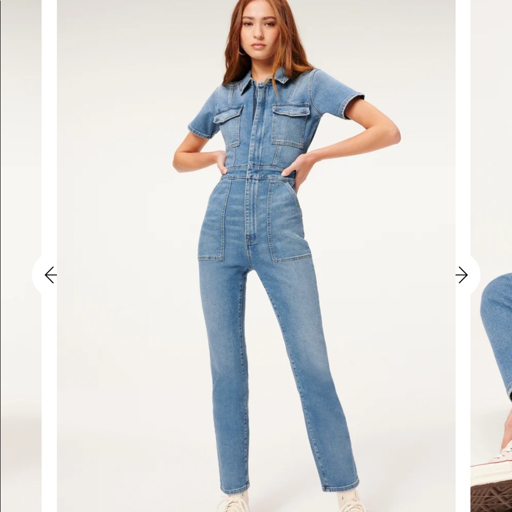 ❤️Good American FIT FOR SUCCESS JUMPSUIT